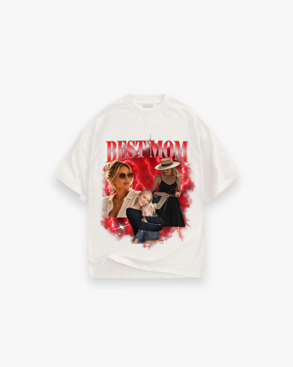 Personalisiertes T-Shirt Vintage Bootleg "Mama"