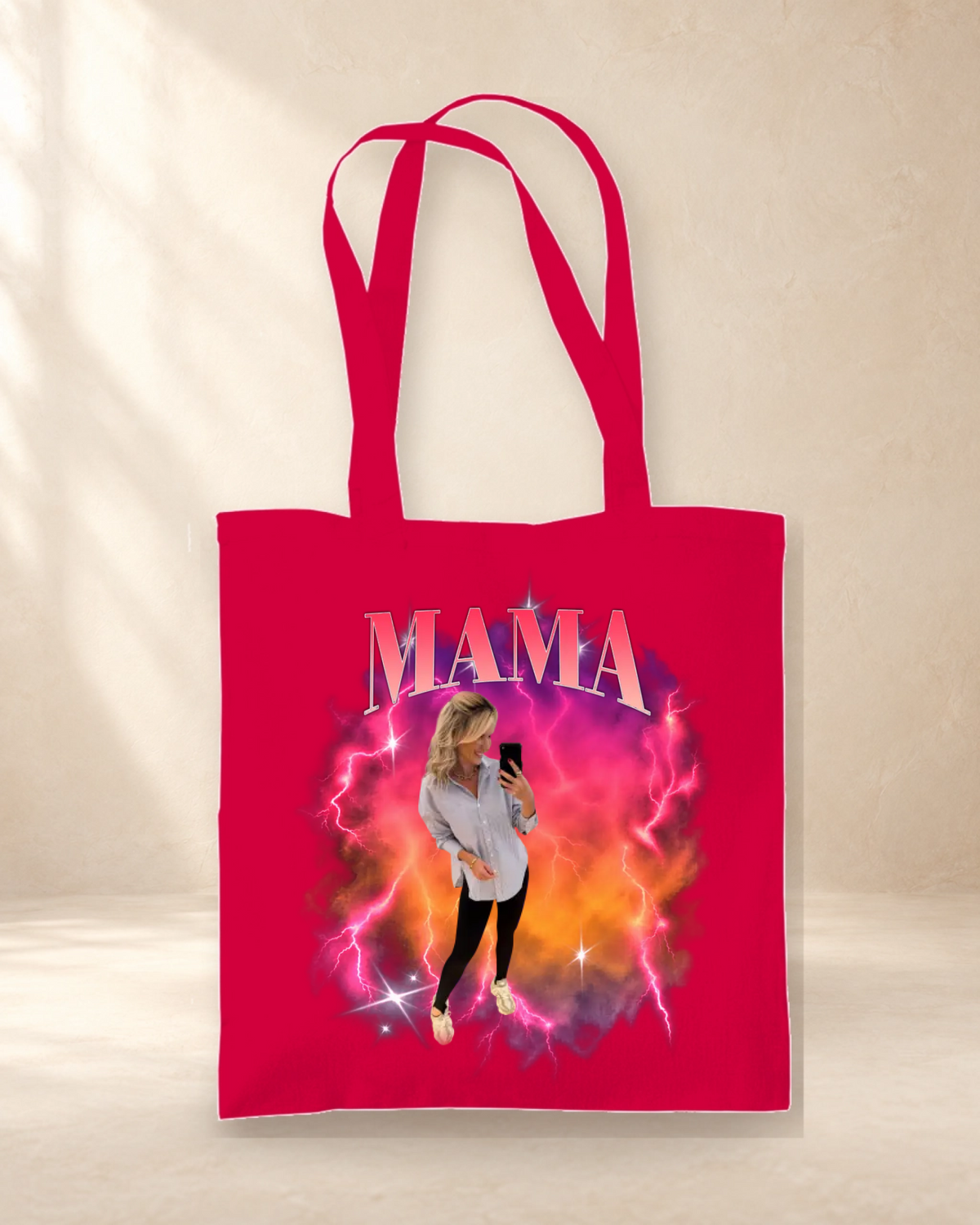 Personalisierte Weekender Tasche Vintage Bootleg "Mama"