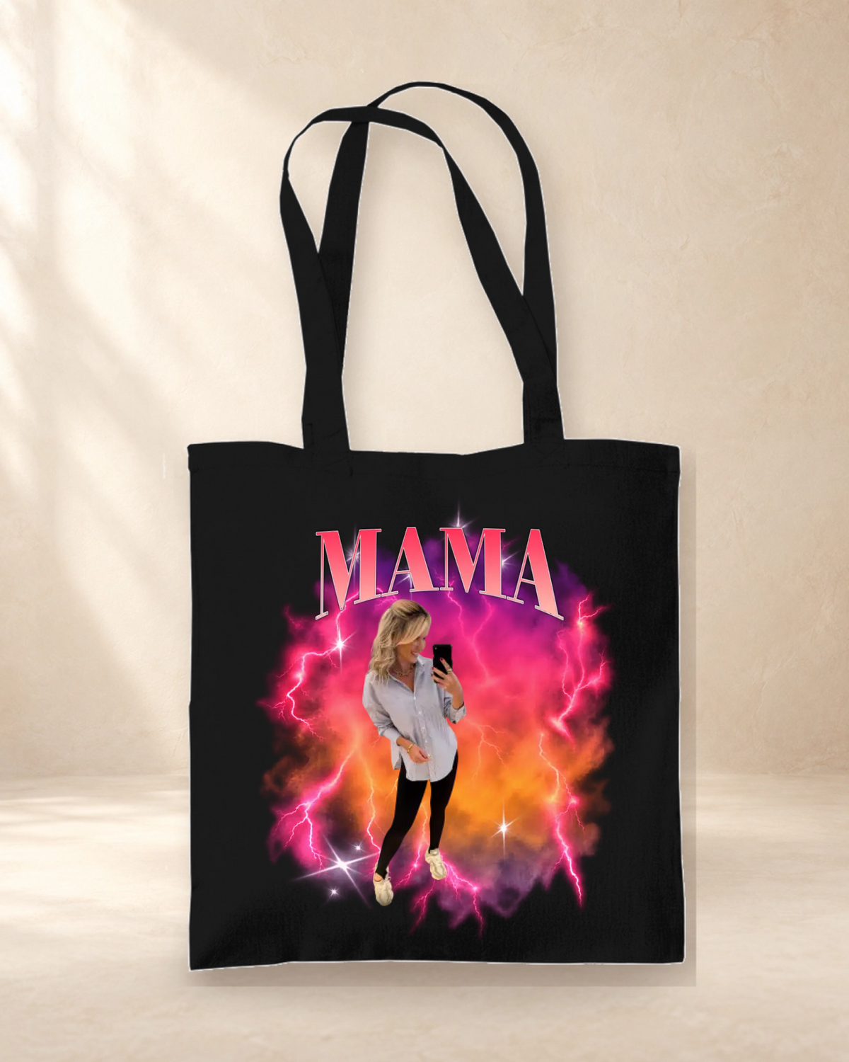 Personalisierte Weekender Tasche Vintage Bootleg "Mama"