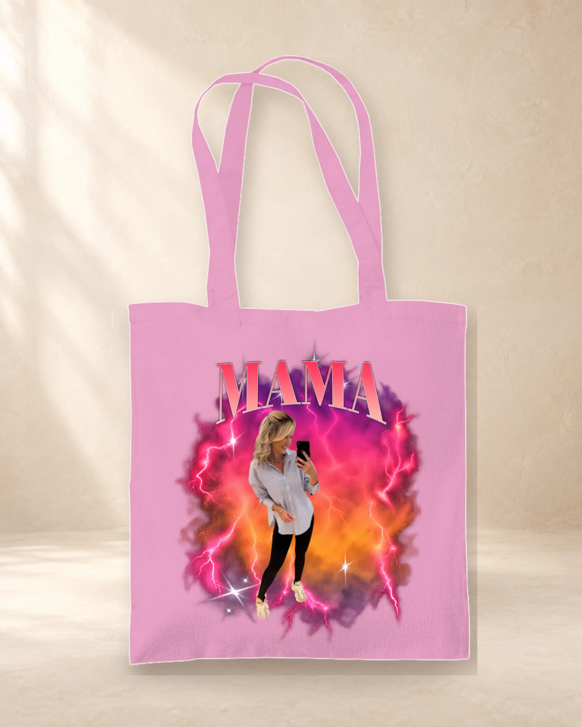 Personalisierte Weekender Tasche Vintage Bootleg "Mama"