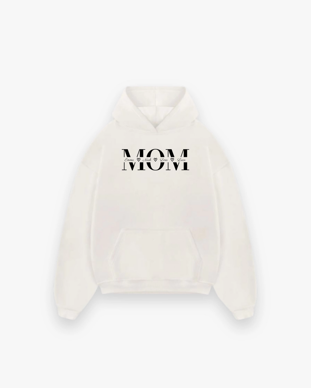 Personalisierter Hoodie "Mom"