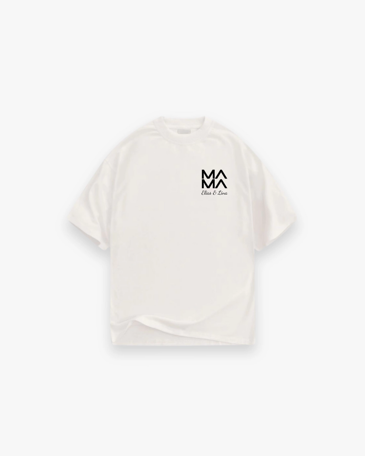 Personalisiertes Mama T-Shirt "Modern"