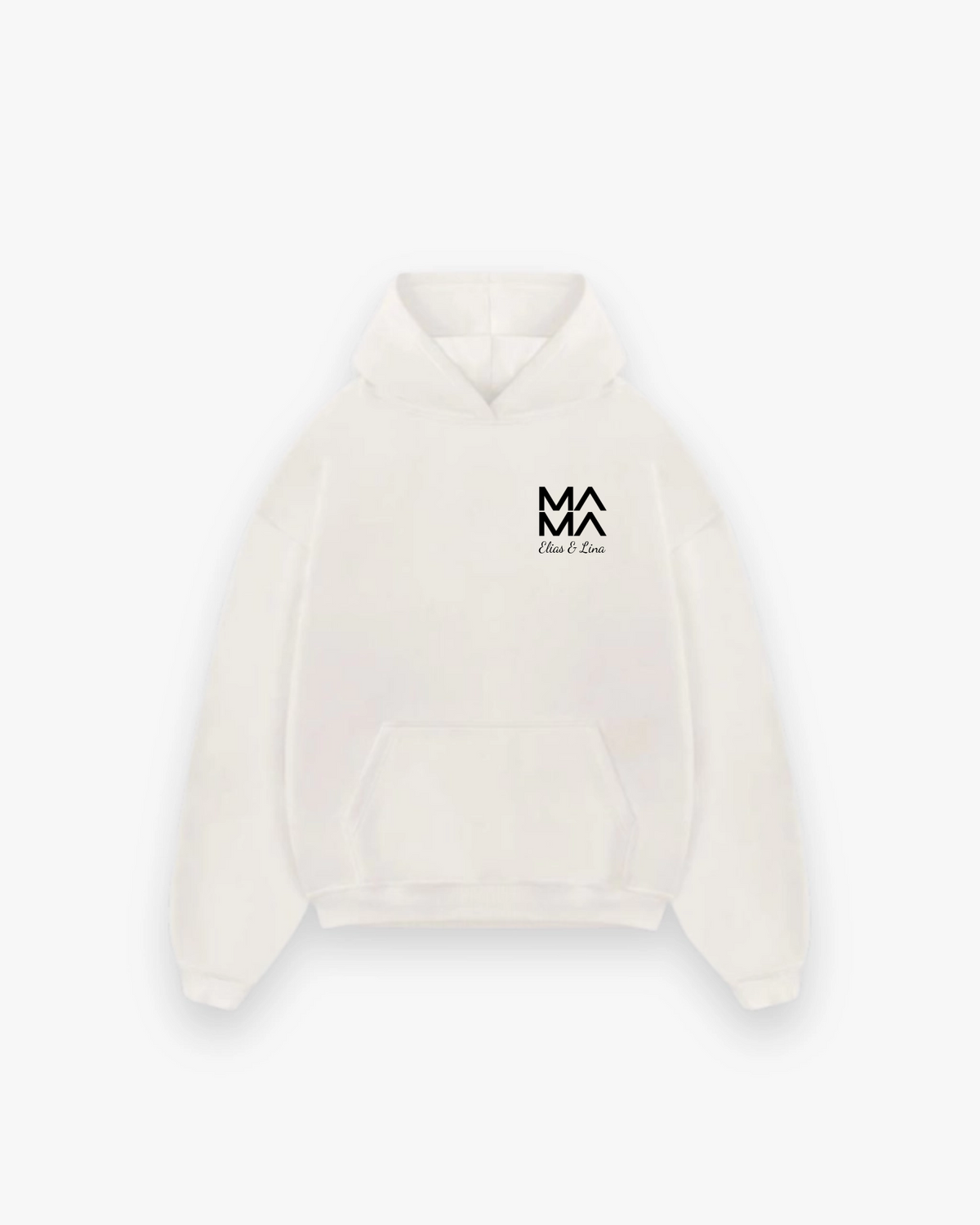 Personalisierter Mama Hoodie "Modern"