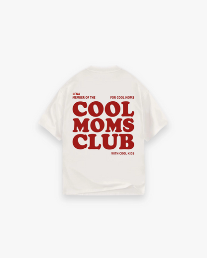 Personalisiertes T-Shirt "Cool Moms Club"