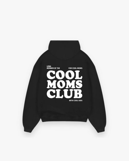 Personalisierter Hoodie "Cool Moms Club"