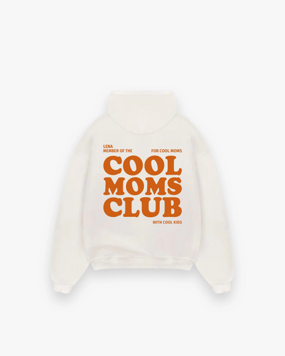 Personalisierter Hoodie "Cool Moms Club"