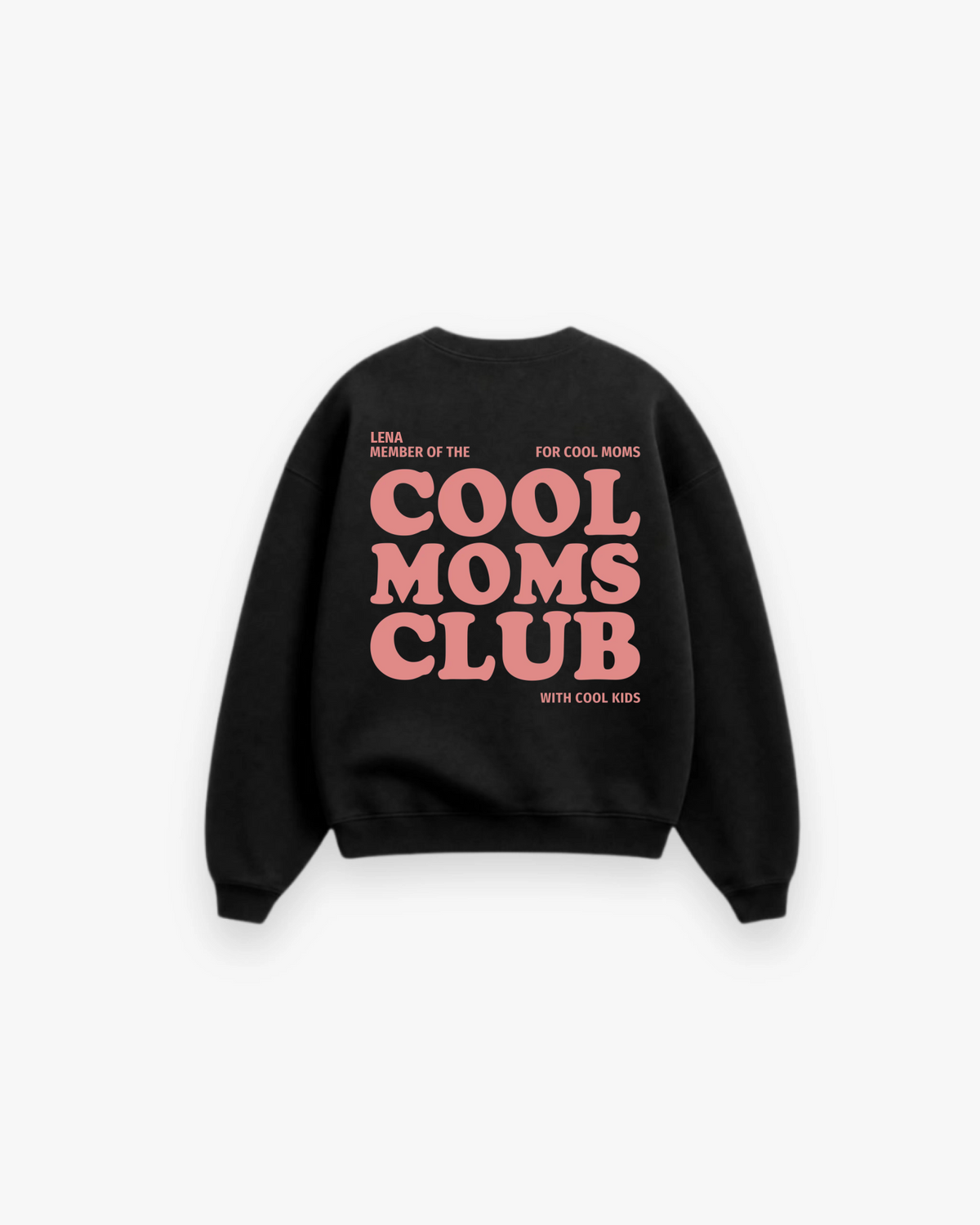 Personalisierter Sweater "Cool Moms Club"