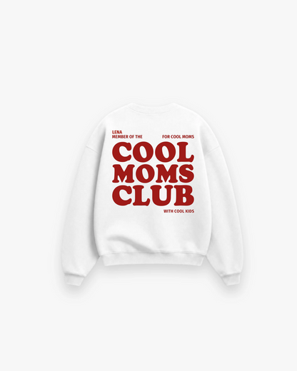 Personalisierter Sweater "Cool Moms Club"