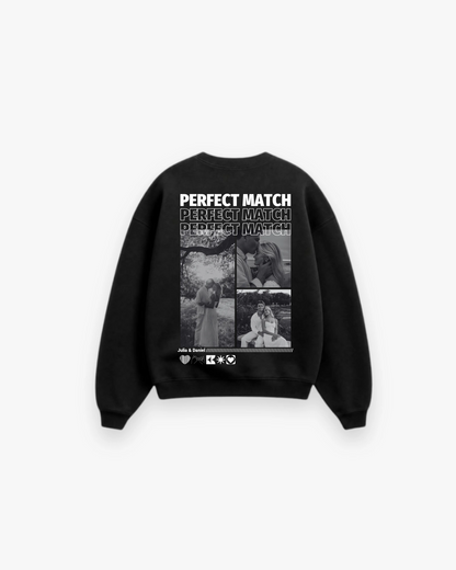 Personalisierter Sweater "Perfect Match"