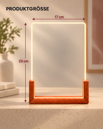 Personalisiertes Acryl-Licht  "Perfect Match" | Nachtlicht, Dekolicht, Glowlight