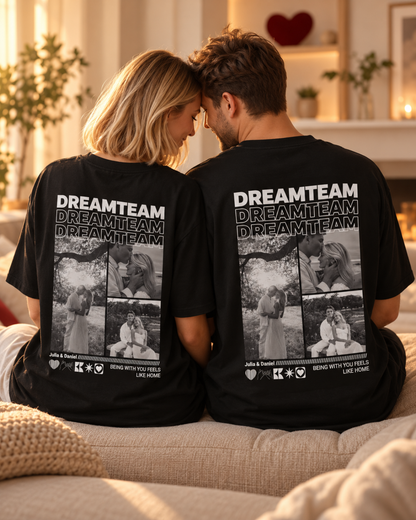 Personalisiertes T-Shirt "Perfect Match"