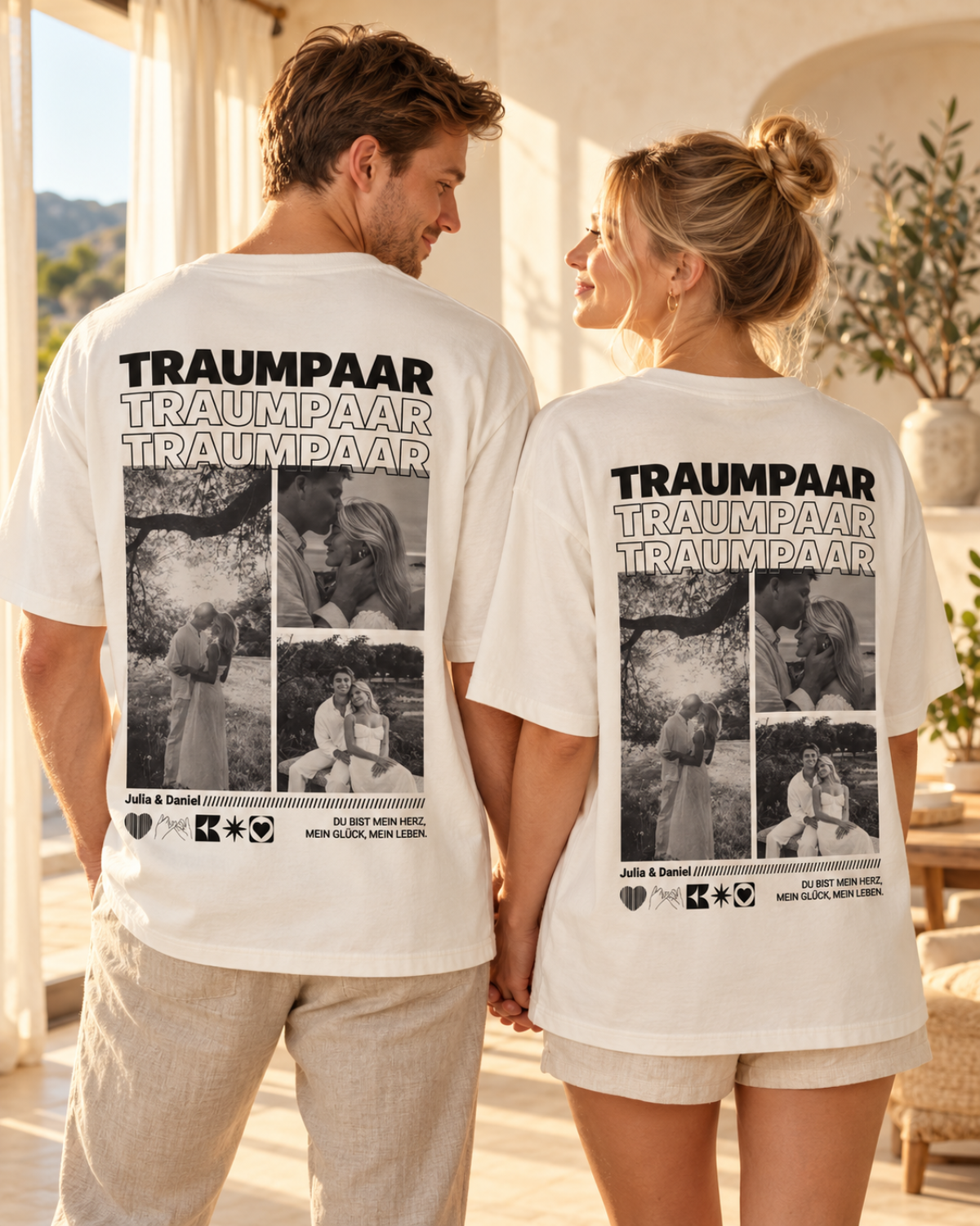 Personalisiertes T-Shirt "Perfect Match"