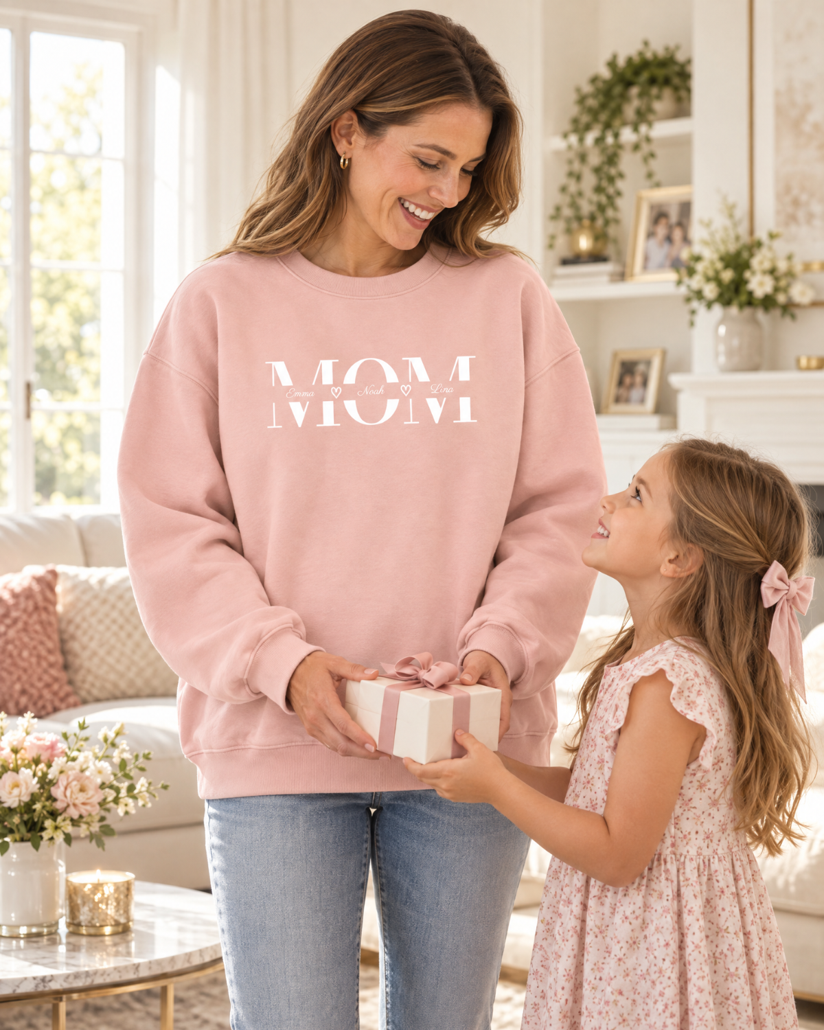 Personalisierter Sweater "Mom"