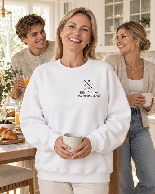 Personalisierter Sweater  "MAMA" X Design