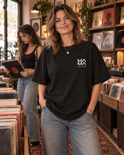 Personalisiertes Mama T-Shirt "Modern"