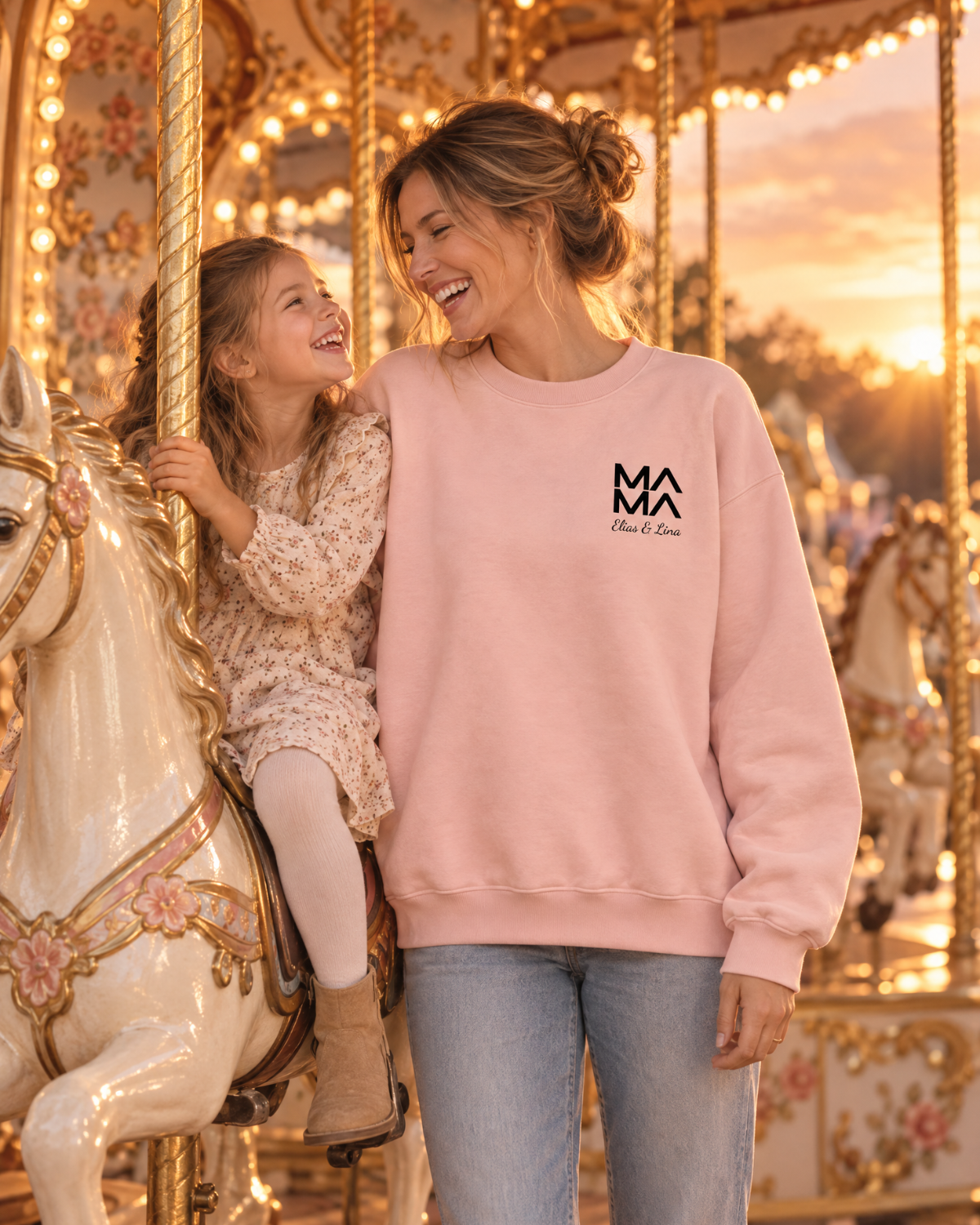 Personalisierter Mama Sweater "Modern"