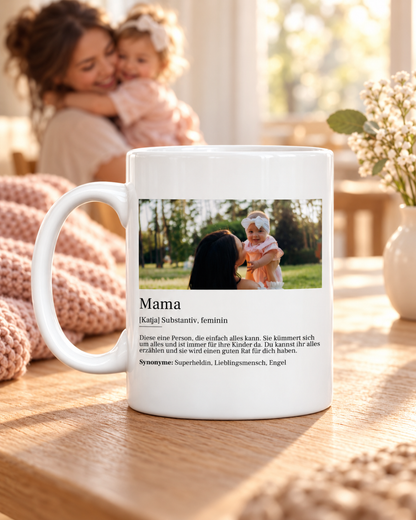 Tasse "Mama Definition"