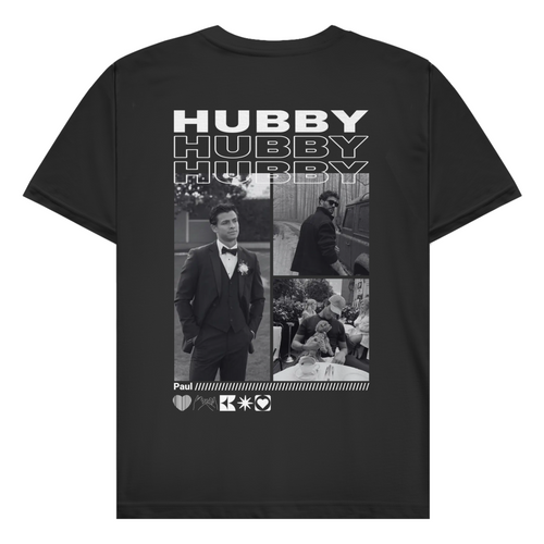 Personalisiertes T-Shirt "Hubby"