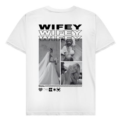 Personalisiertes T-Shirt "Wifey"